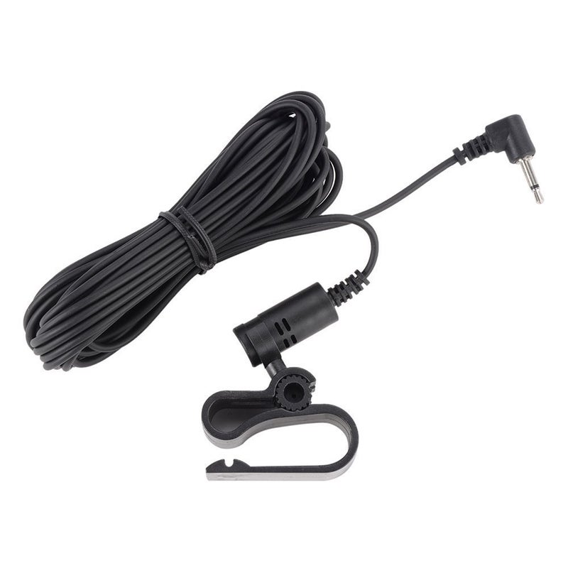 Alphasonik Universal for Pioneer Replacement Bluetooth Microphone Mic 2.5mm Jack Long Cable Assembly for All Pioneer Bluetooth Enabled Car Stereo CD DVD Player Radio Navigation BT with Clip Mount - By Alphasonik - Image 1